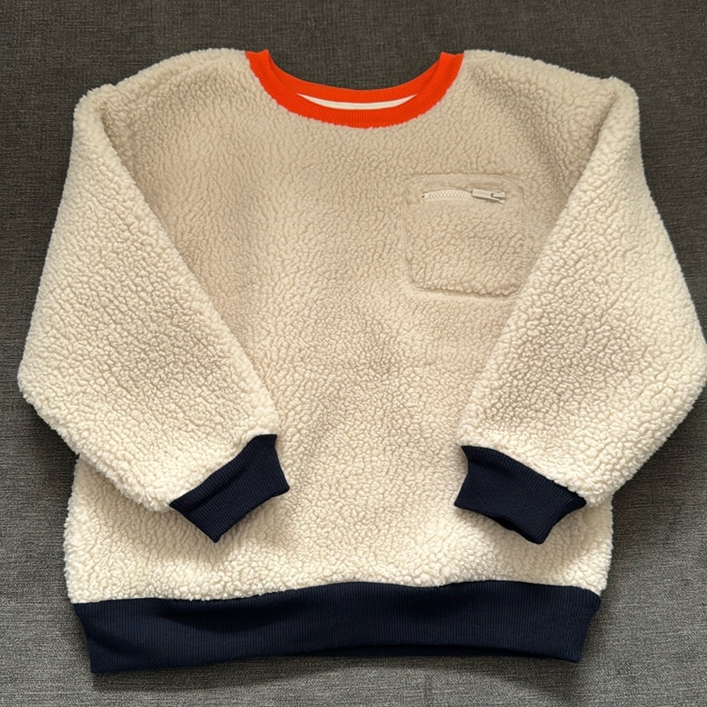 3 for $12-Sherpa Teddy Fleece Pullover
